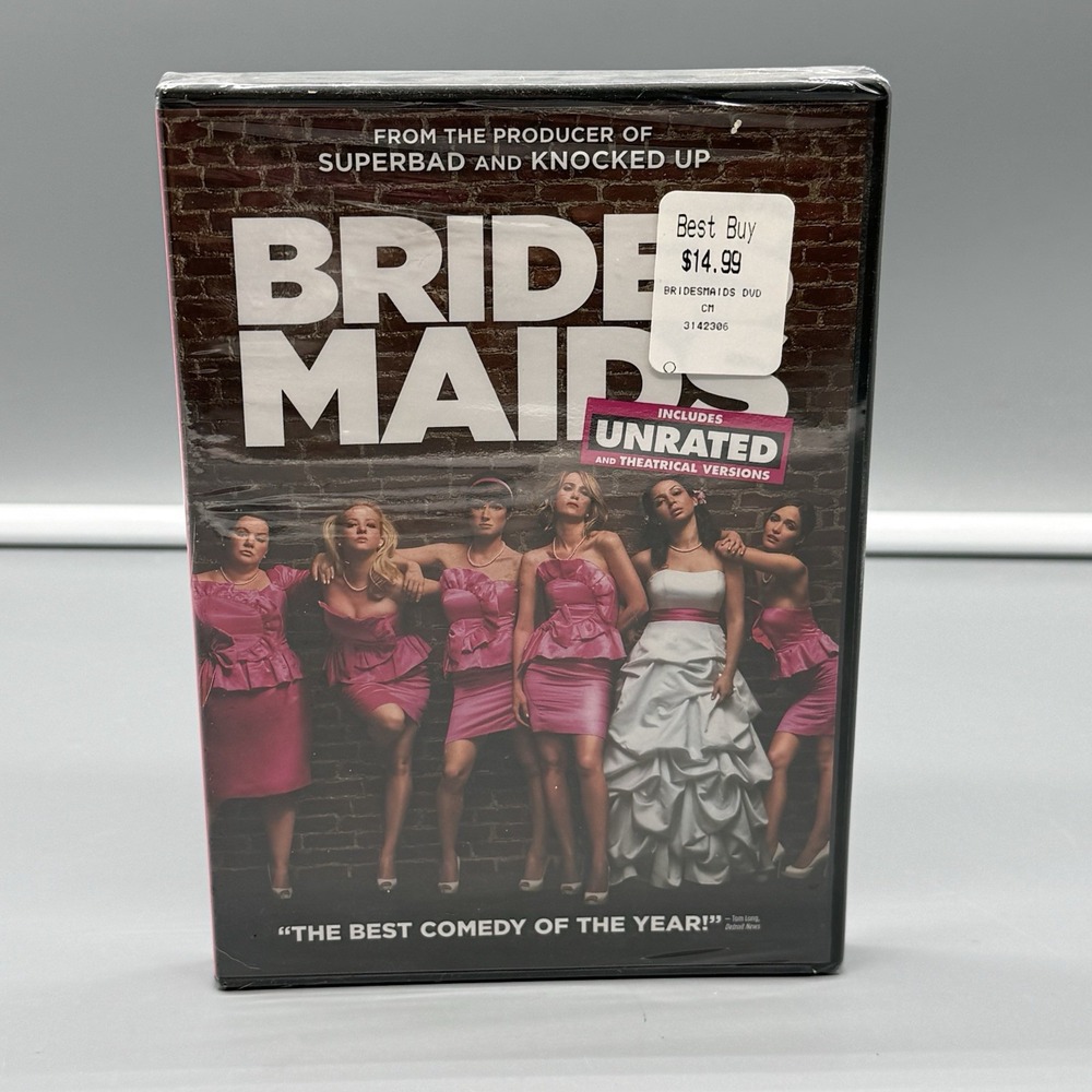 Bridesmaids - Unrated/Rated (DVD, 2011, Widescreen) NEW